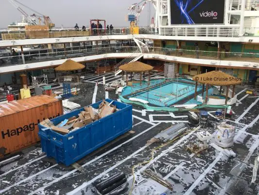 inaugural cruise pool