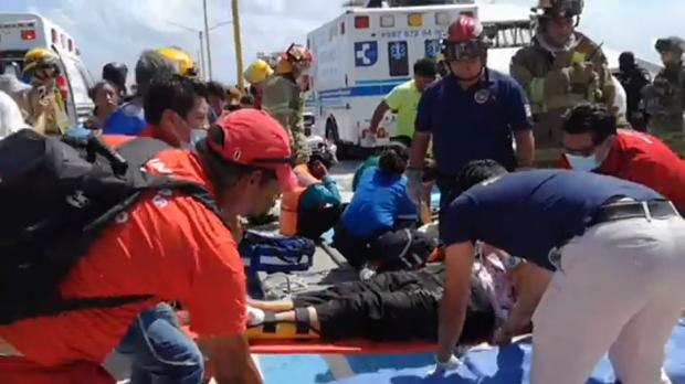 Playa Del Carmen Ferry injuried