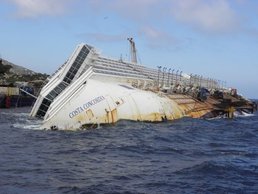 Costa Concordia hull