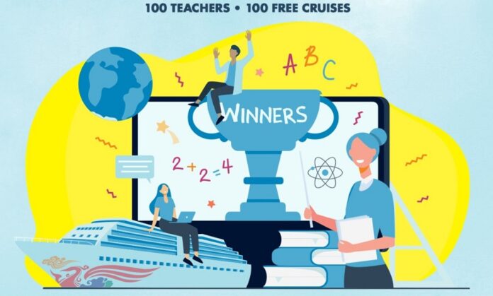 100 free cruises award